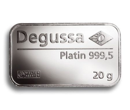 20g Platinbarren