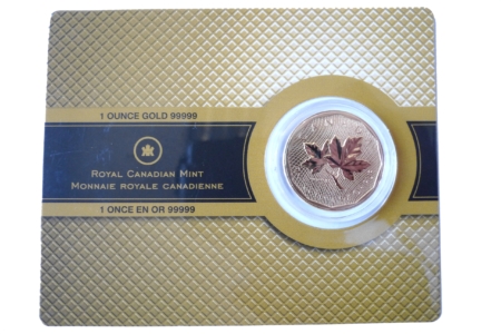 1 Unze Maple Leaf Goldmünze 99999 im Blister 2008 – Bild 2