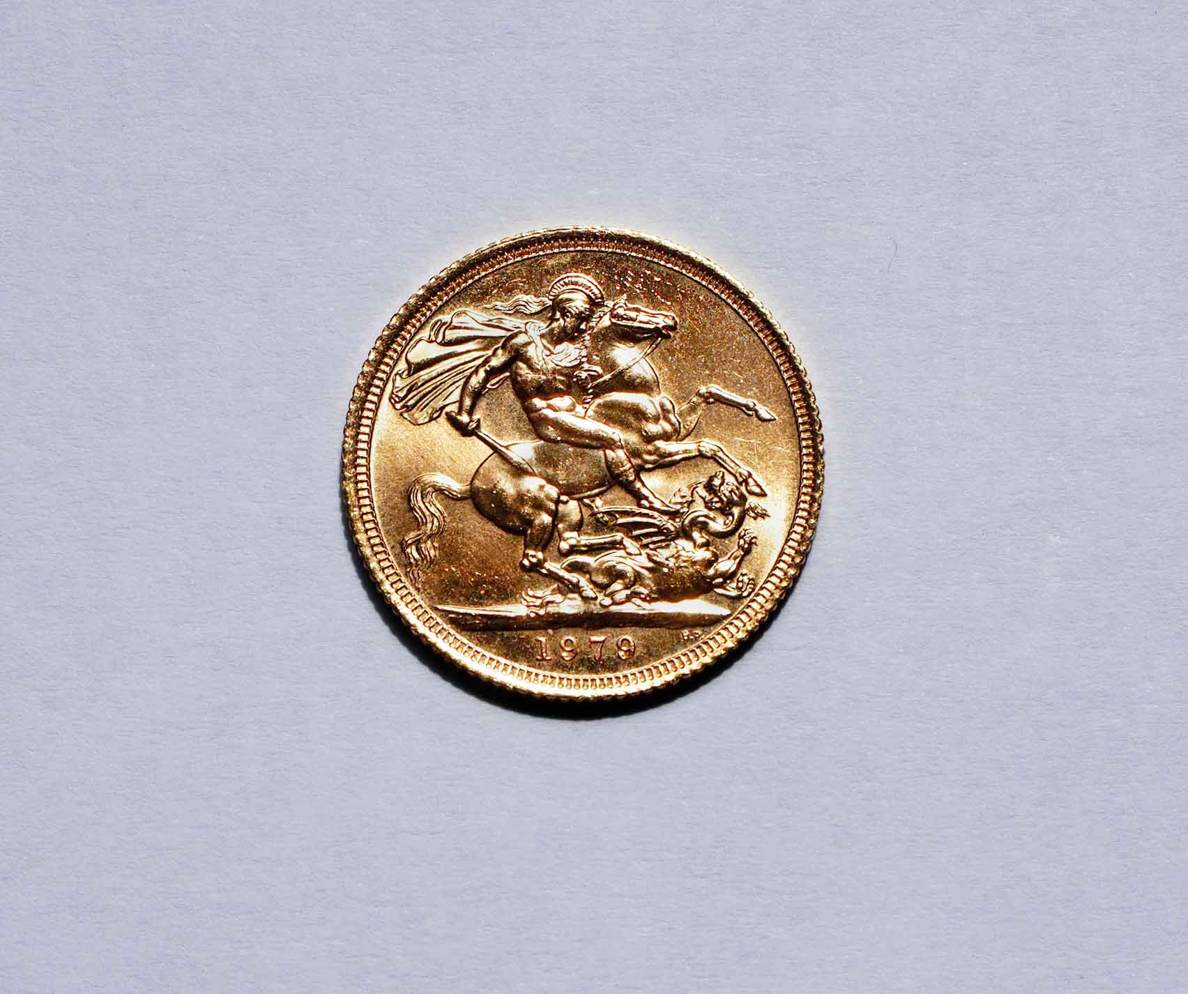 1/2 Sovereign Goldmünze Elizabeth II (Großbritannien) – Bild 2