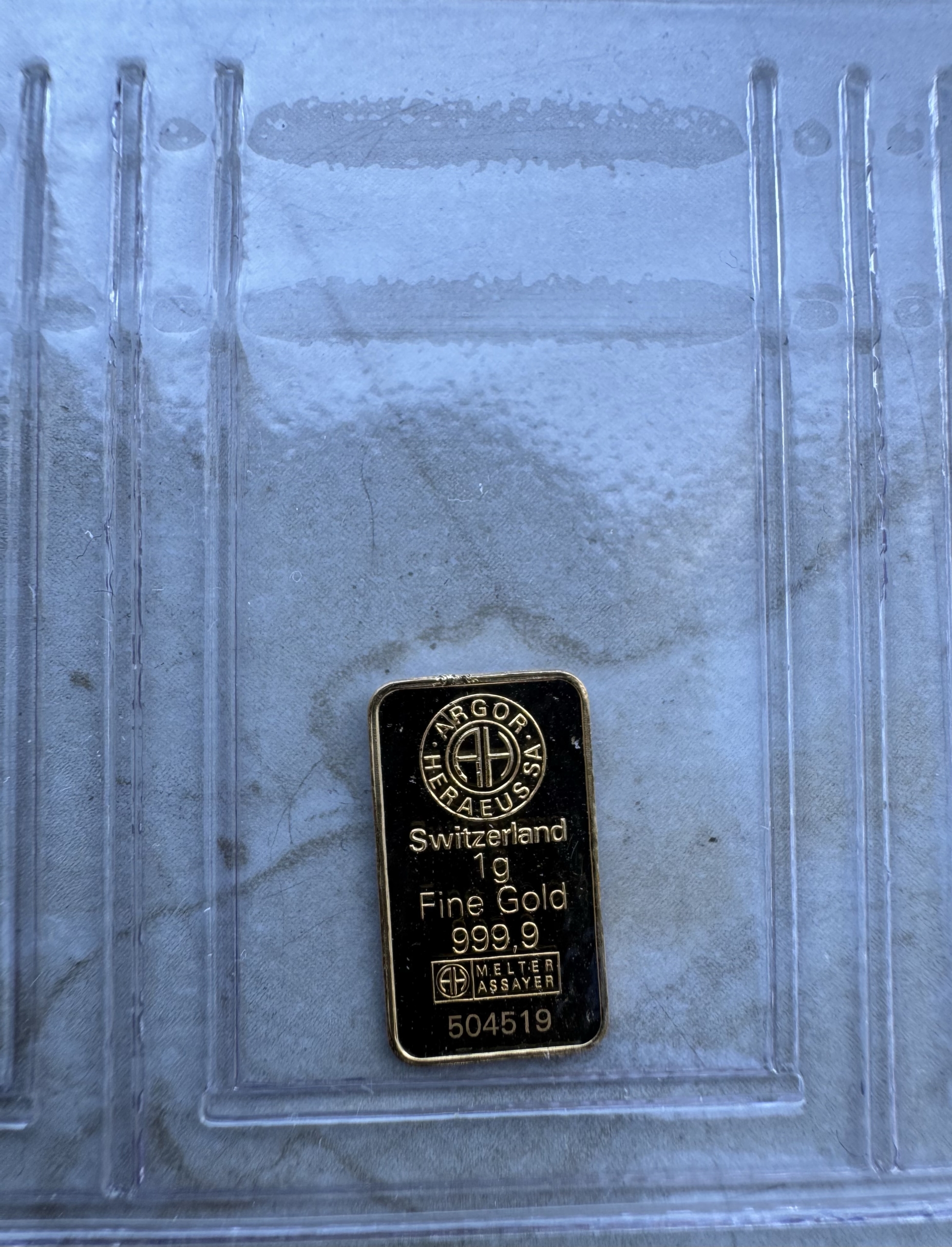 5x1g Goldbarren resale – Bild 2
